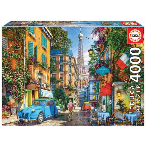 Puzzle 4000 elementów Uliczka w Paryżu