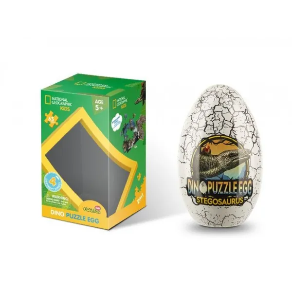 Puzzle 3D National Geographic - Stegozaur