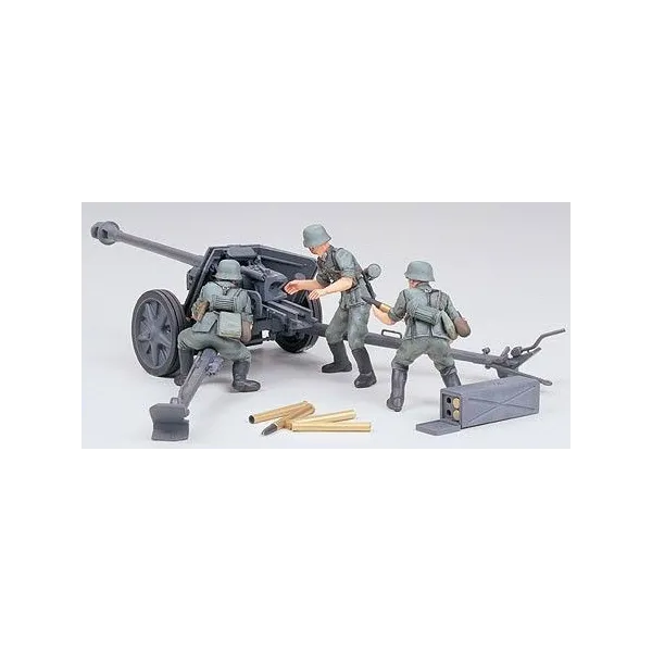 Model plastikowy German 75mm Anti Tank Gun