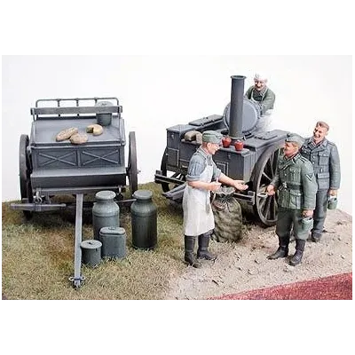 German Field Kitchen Scenery
