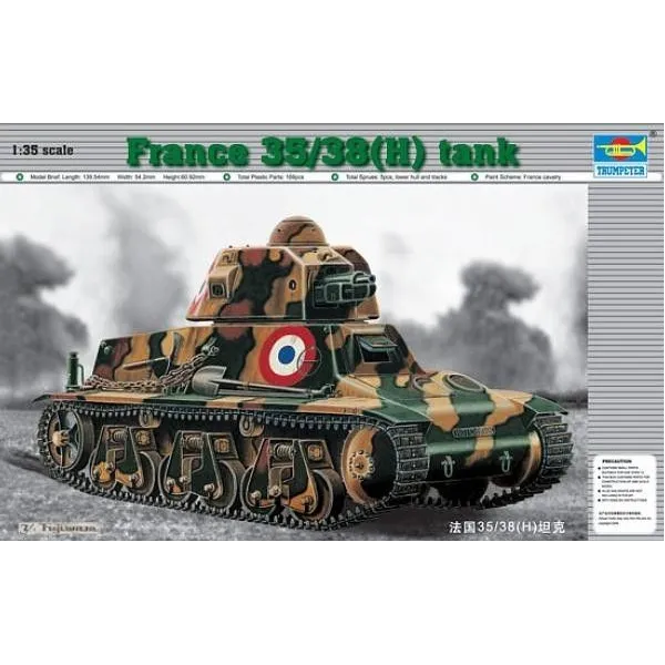 TRUMPETER France 35/38(H ) TANK SA 18