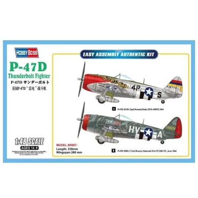 HOBBY BOSS P-47D Thunder bolt Fighter