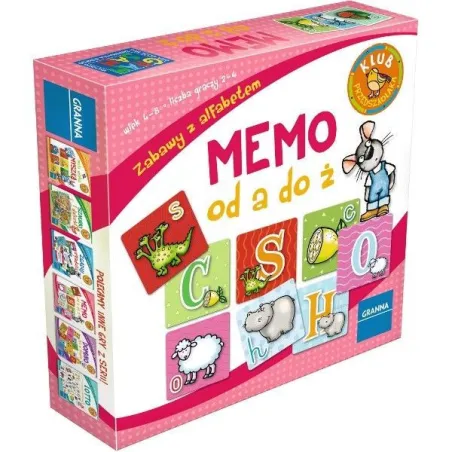 GRANNA Gra Memo A-Ż