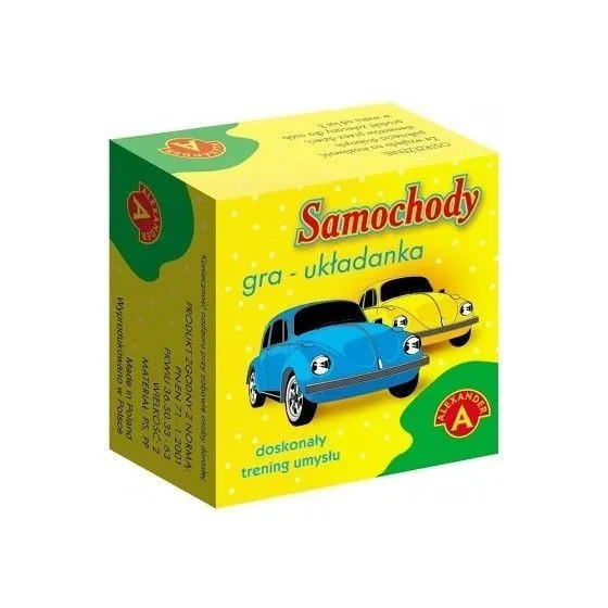 Gra Układanka Samochody