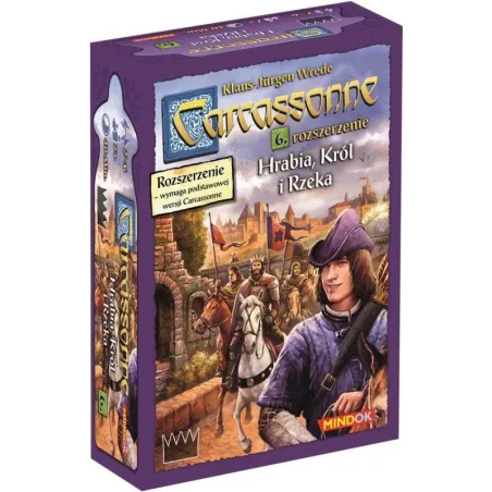 Gra Carcassonne 6. Hrabia, Król i Rzeka. Edycja 2