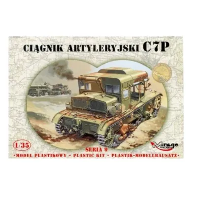 Model plastikowy C7P Ciągnik Artyleryjski