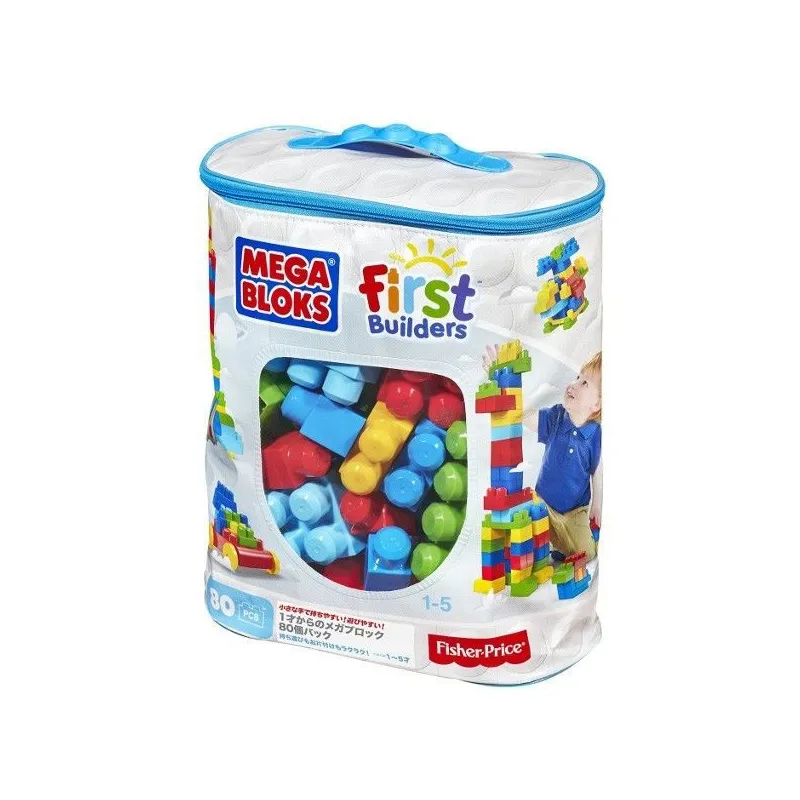 Klocki 80 elementów torba 80