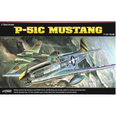 Model plastikowy P-51C Mustang Red Tails