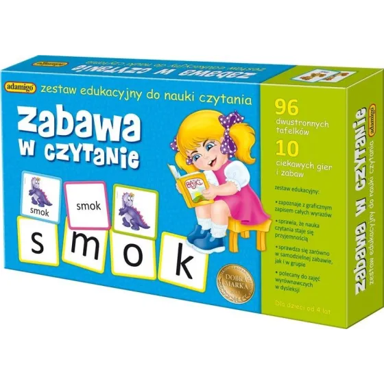 Zestaw Edukacyjny Zabawa W Czytanie