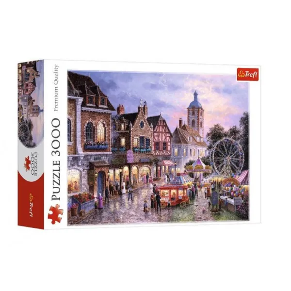 Puzzle 3000 elementów, Wesołe Miasteczko