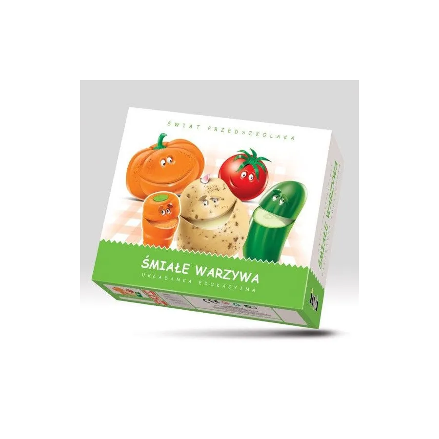 Układanka Śmiałe Warzywa