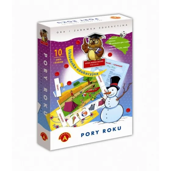 Układanka edukacyjna, Pory roku