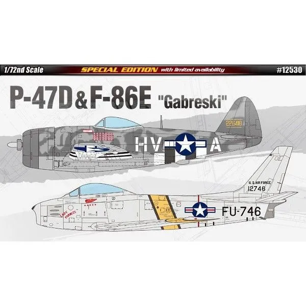 ACADEMY P-47 & F-86E 'Ga berski'