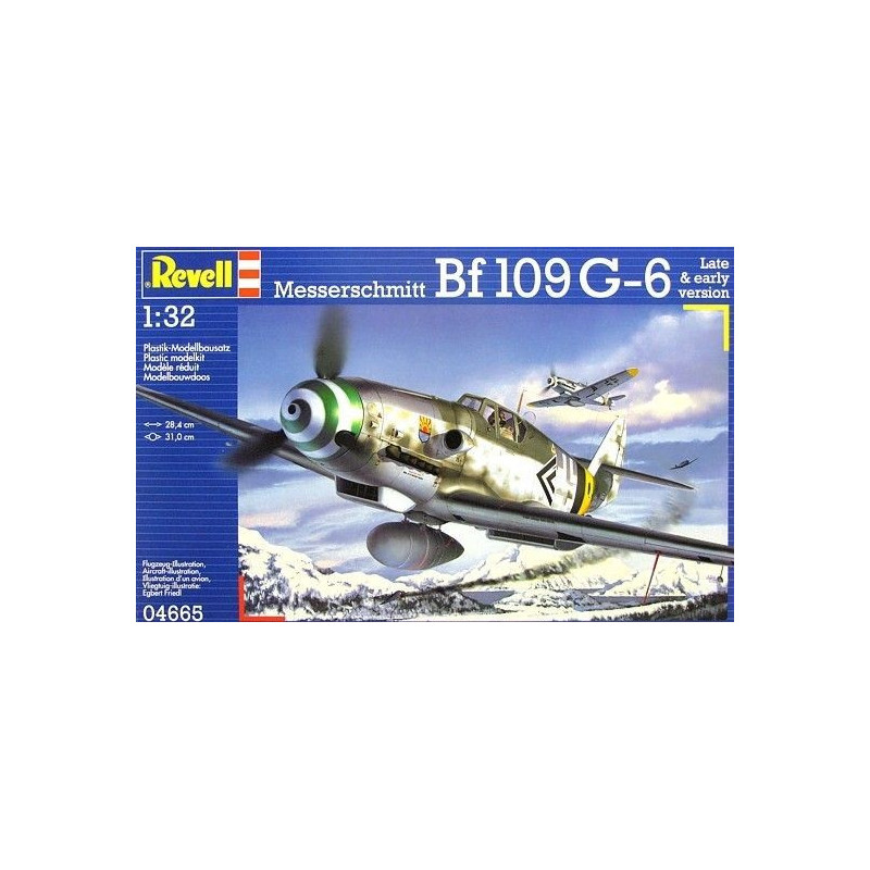 Messerschmitt Bf1 09 G-6 Late & early version