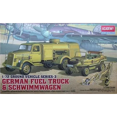 German Fuel Truck & Schwimmwagen