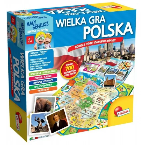 Mały Geniusz, Wielka gra - Polska