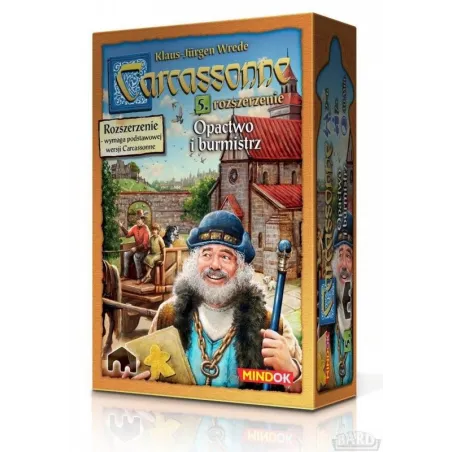 Gra Carcassonne PL 5. Opactwo i Burmistrz, Edycja 2