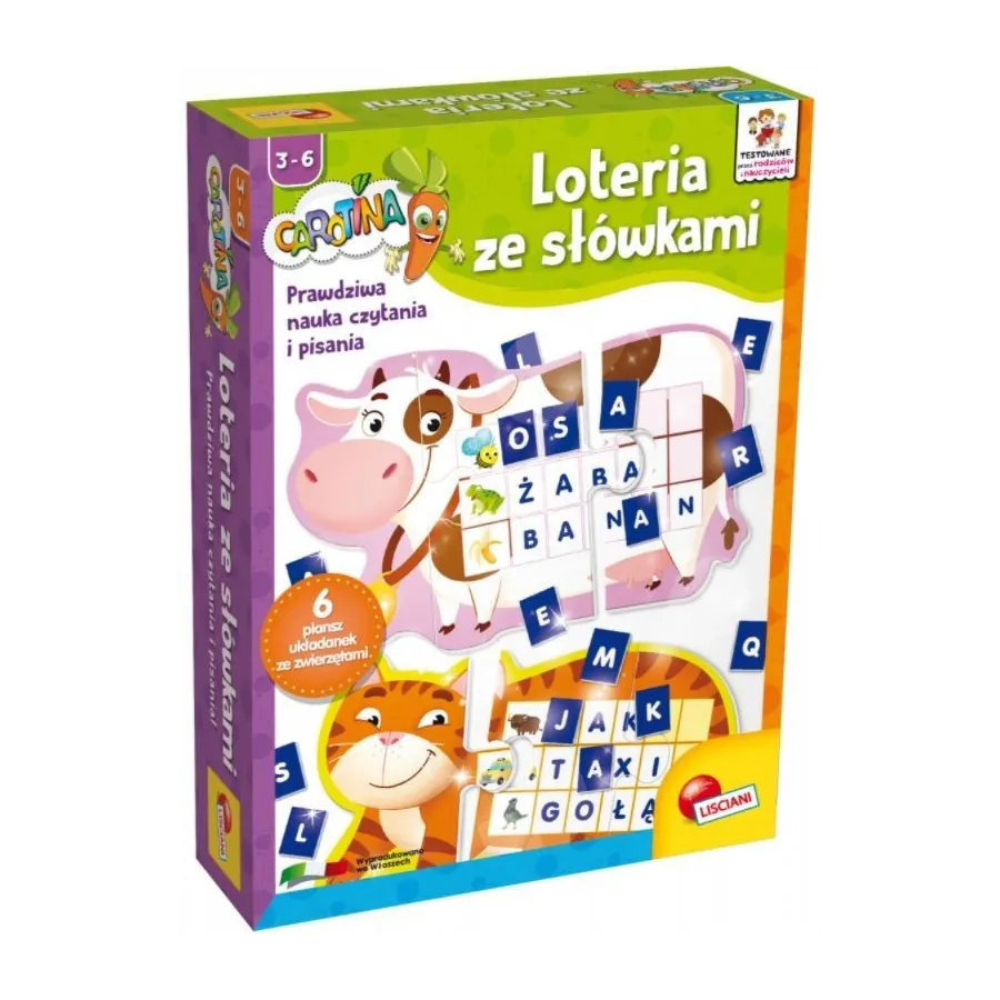 Carotina Loteria ze słówkami