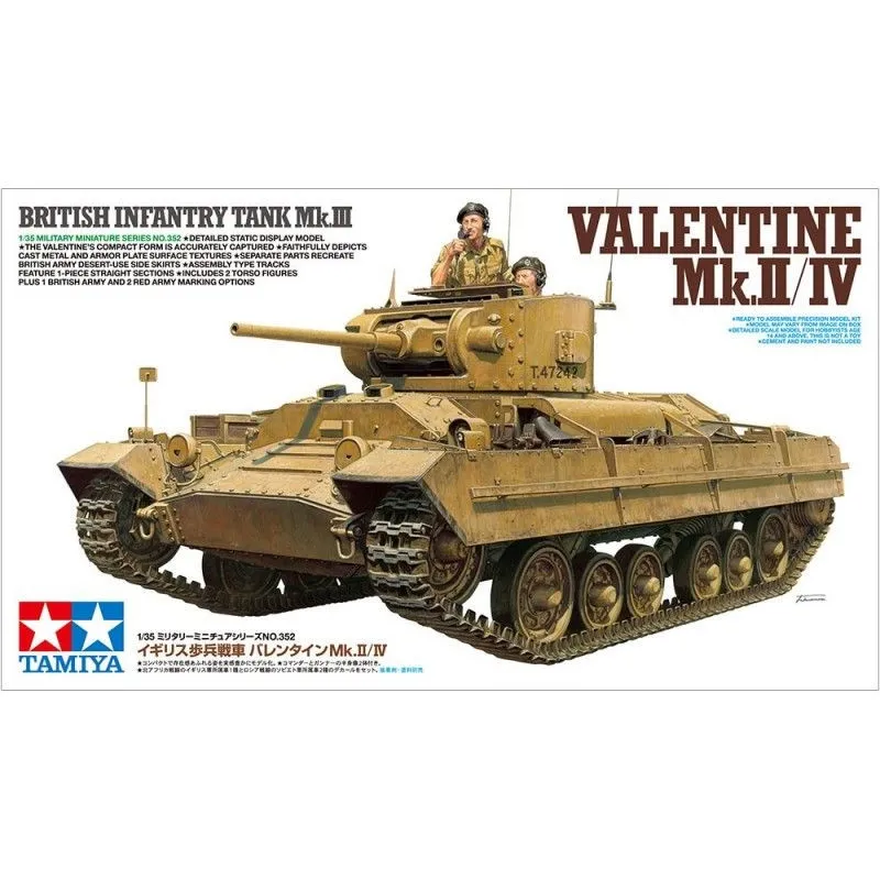 British Mk.III Valentine Mk.II/IV