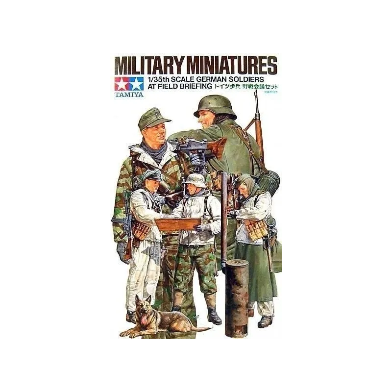 1/35 German Soldiers at Field Briefing