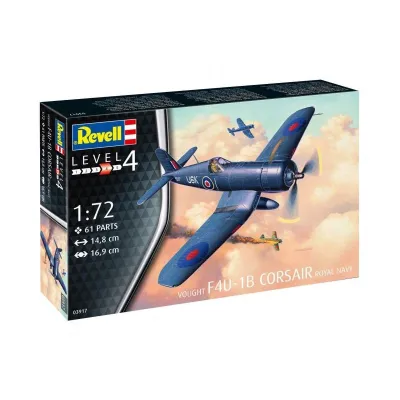 Model plastikowy samolot F4U-1B Corsair Royal Navy