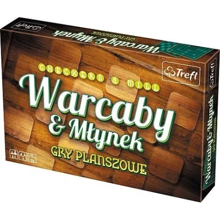 Gra Warcaby i młynek klasyczne