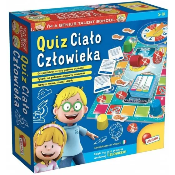 Gra Im a Genius Quiz - Ciało człowieka