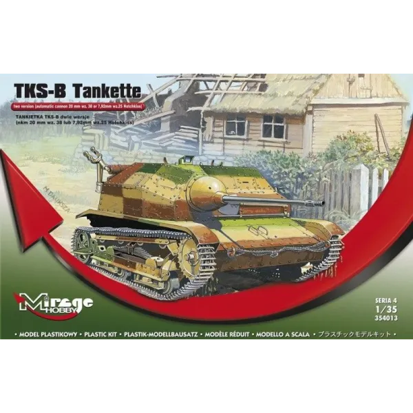 Model plastikowy Tankietka TKS-B
