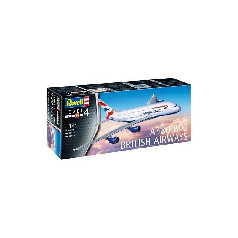 Model plastikowy A-380-800 British Airways
