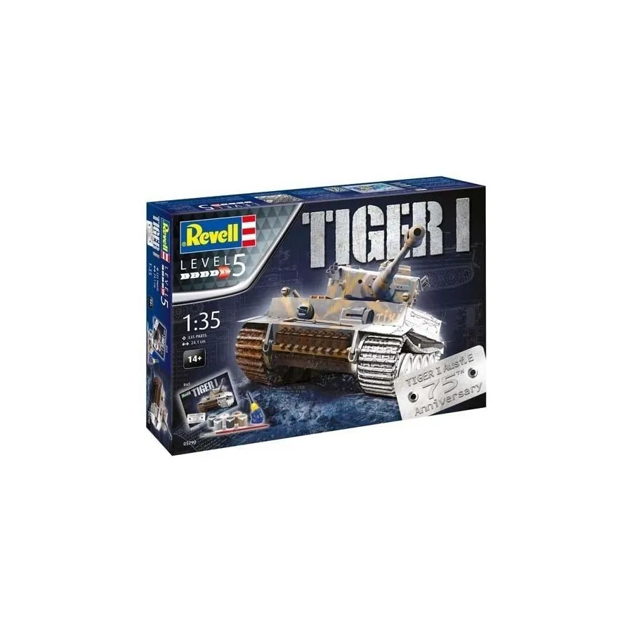 Zestaw upominkowy Model plastikowy 75 Years Tiger I