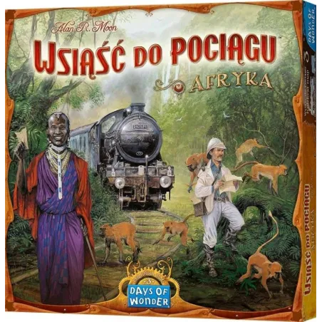 Gra Wsiąść do pociągu Kolekcja Map 3 - Afryka