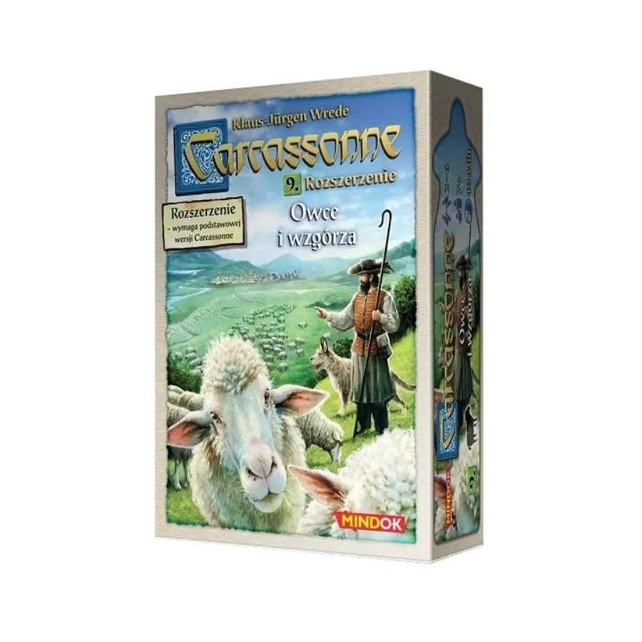 Carcassonne PL Edycja 2.0, 9: Owce i Wzgórza
