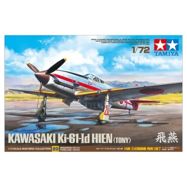 Model plastikowy Kawasaki Ki-61 Id Hien Tony