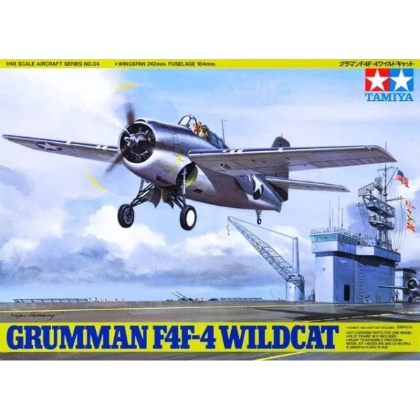 Model plastikowy Grumman F4F-4 Wildcat