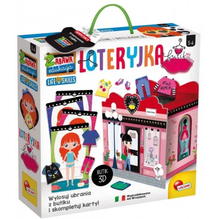 Gra edukacyjna Loteryjka - Mój pierwszy butik