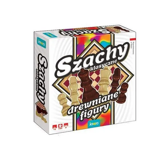 Gra Szachy drewniane figury