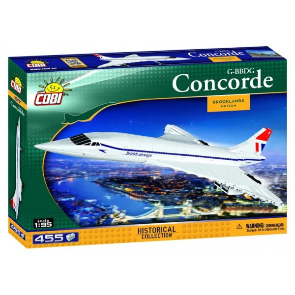 Cobi 1917 klocki Action Town Concorde G-B BDG