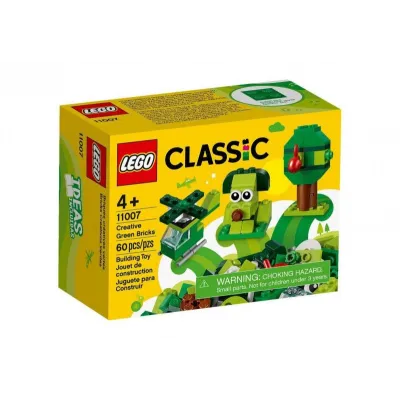 Klocki Classic 11007 Zielone klocki kreatywne