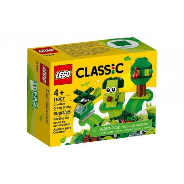 Klocki Classic 11007 Zielone klocki kreatywne