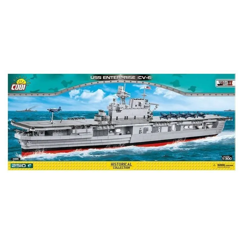 Klocki USS Enterprise (CV-6)