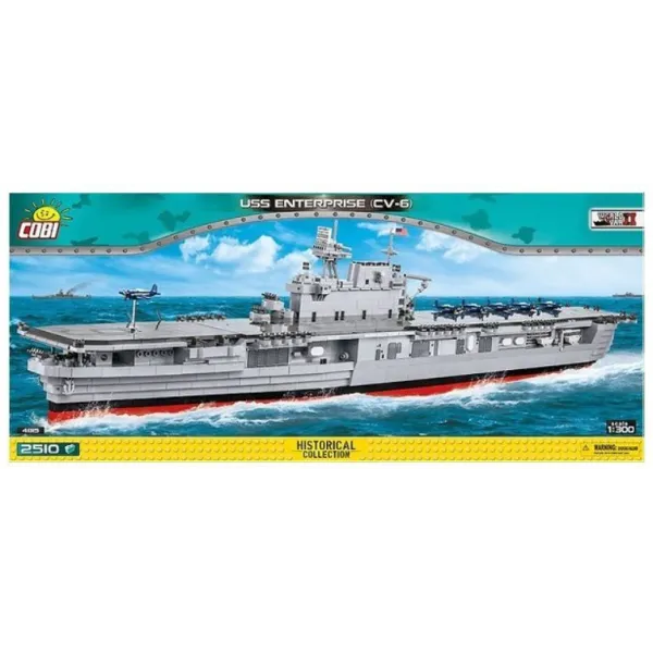 Klocki USS Enterprise (CV-6)