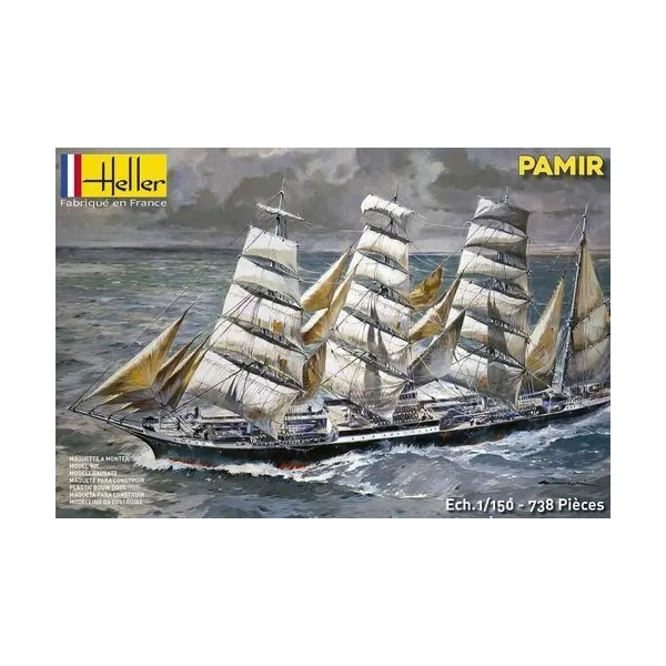 Plastikowy model Żaglowiec Pamir 1:150