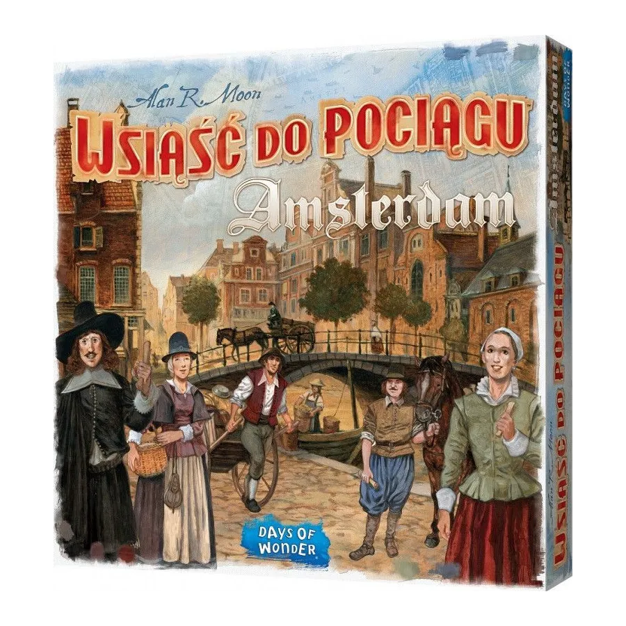 Gra Wsiąść do Pociągu: Amsterdam