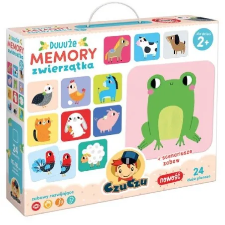 Gra Duuuze memory zwierzątka