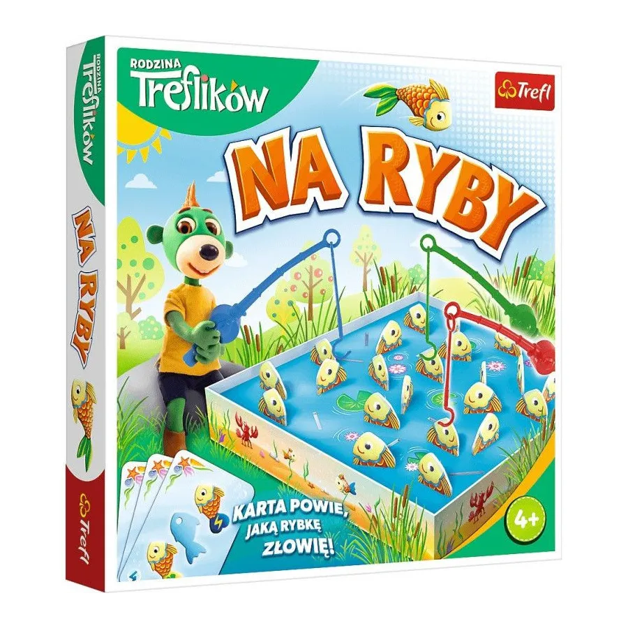 Gra Trefliki Na ryby Łowienie rybek