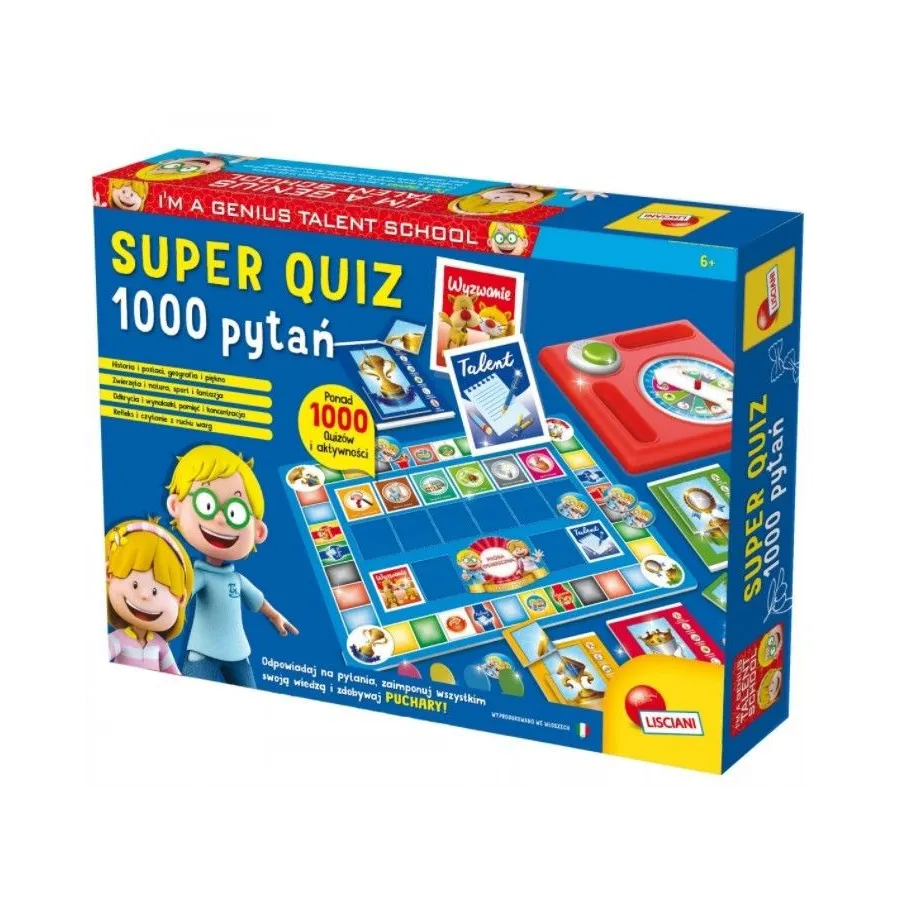 Gra I'M Genius Super quiz 1000 pytań