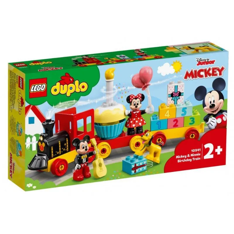Klocki DUPLO Disney 10941 Urodzinowy pociąg myszek