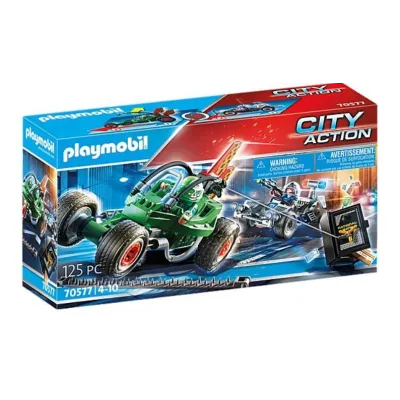 Zestaw z figurkami City Action 70577 Policyjny Gokart