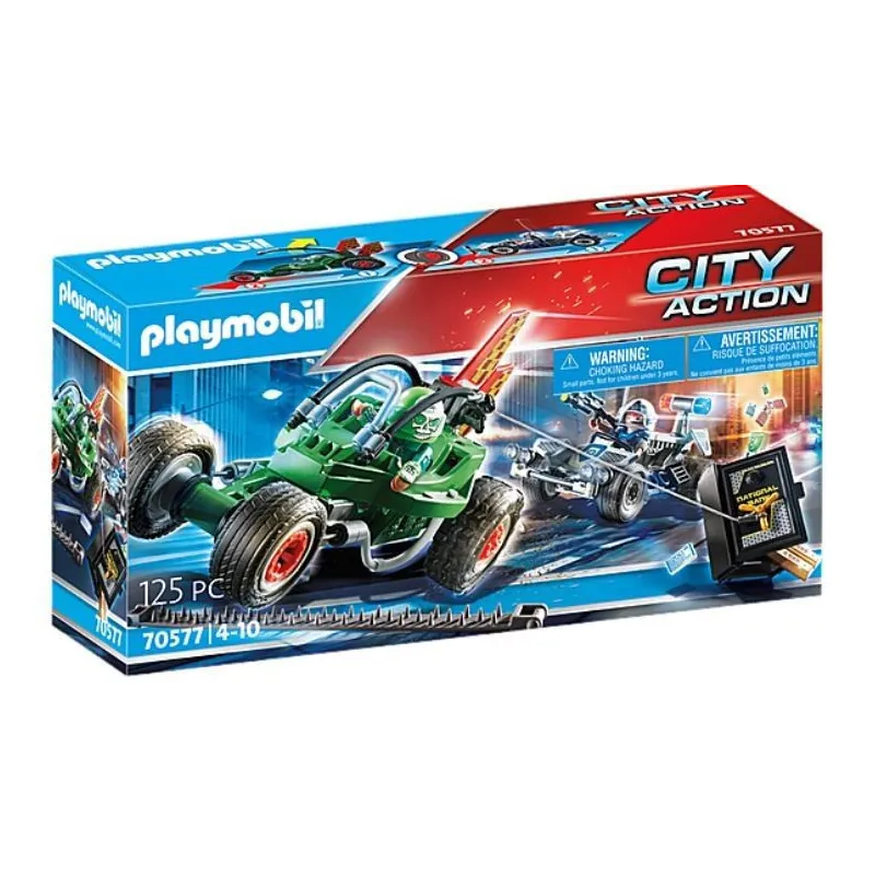 Zestaw z figurkami City Action 70577 Policyjny Gokart