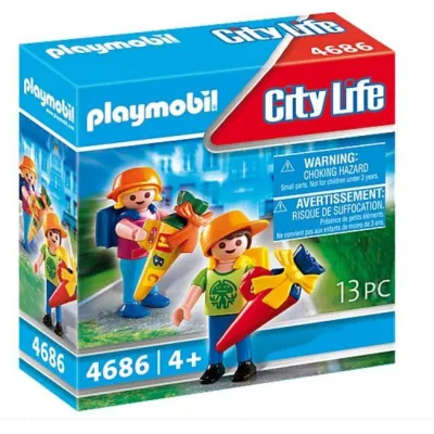Zestaw z figurkami City Life 4686 Pierwszy dzień w szkole